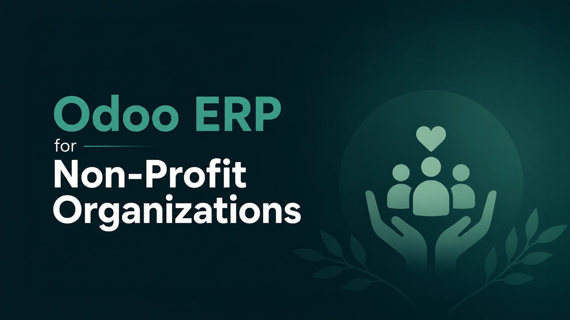 Odoo ERP for Non-Profit Organizations